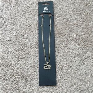 Red Ape Gold Necklace with Jordan Style “23” Pendant